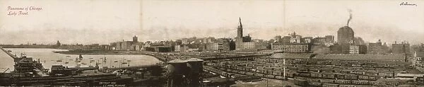Panoramic view of the Port of Chicago