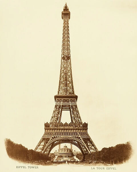Paris  /  Eiffel Tower C1908