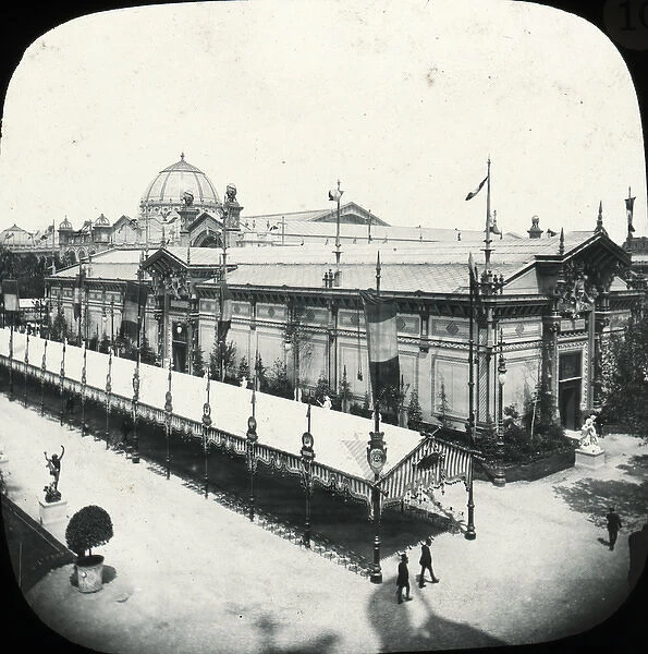 Paris Exhibition of 1889 - ( Exhibition) from Dome - right