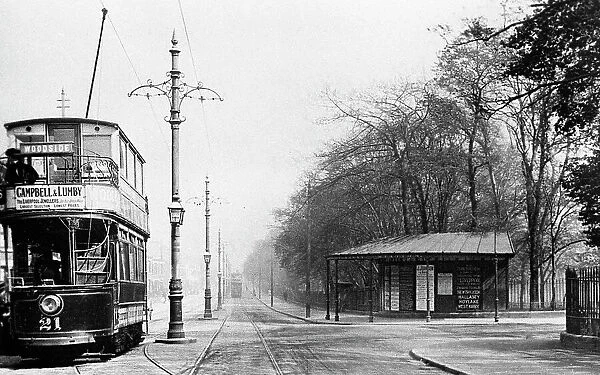 Park Road North, Birkenhead early 1900's