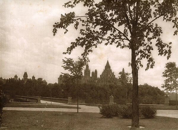 Parliament Library, Ottawa, Ontario, Canada