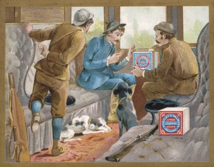 Framed Print : Print of Passengers and Dogs Three Framed Print : Print of Passengers and Dogs Three