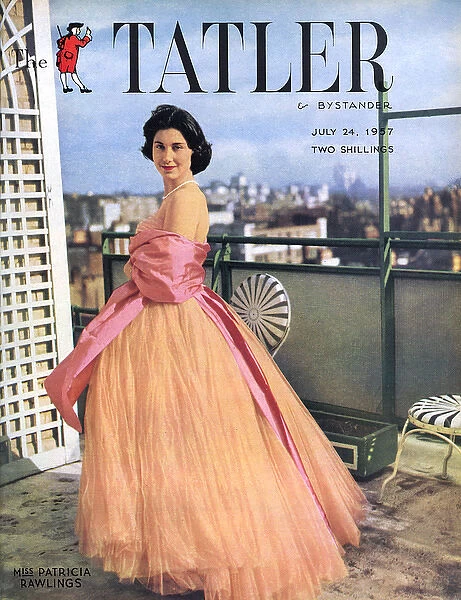Patricia Rawlings, Tatler cover July 1957