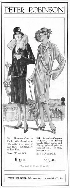 Peter Robinson Advert, 1927