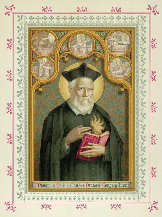 Framed Print : Print of Philip Neri Framed Print : Print of Philip Neri