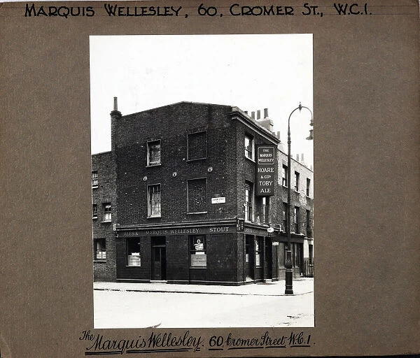 Photograph of Marquis Wellesley PH, St Pancras, London