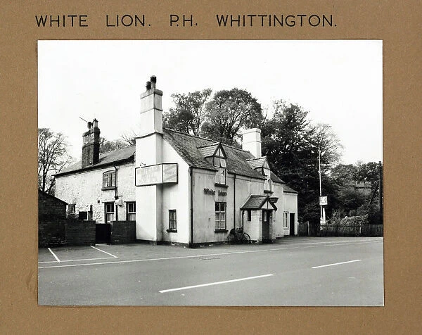 Photograph of White Lion PH, Whittington, Shropshire