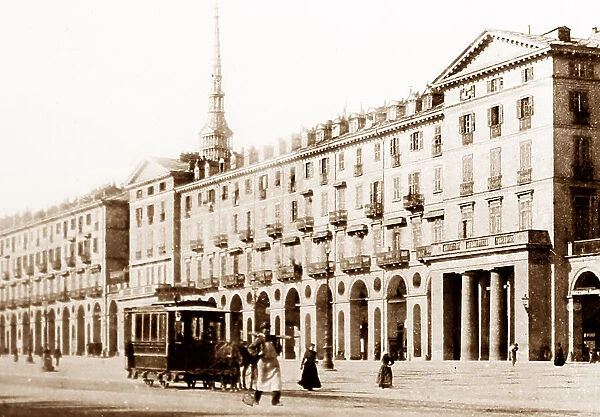 Piazza Victor Emmanuel, Turin - Victorian period