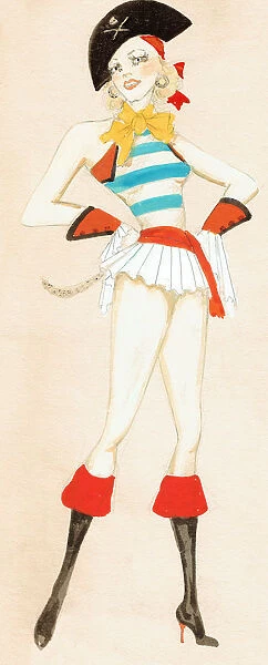 Pirate Girl - Murrays Cabaret Club costume design