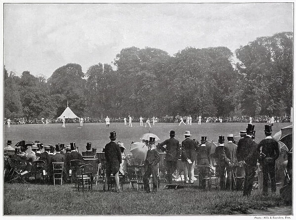 The Playing Fields of Eton College. Date: 1897