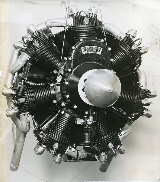 Pobjoy Cascade seven-cylinder radial engine of 70hp