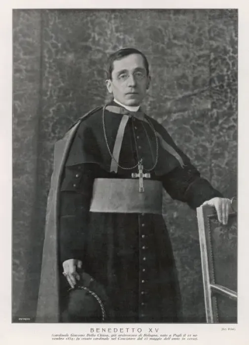 Framed Print : Pope Benedictus XV Print
