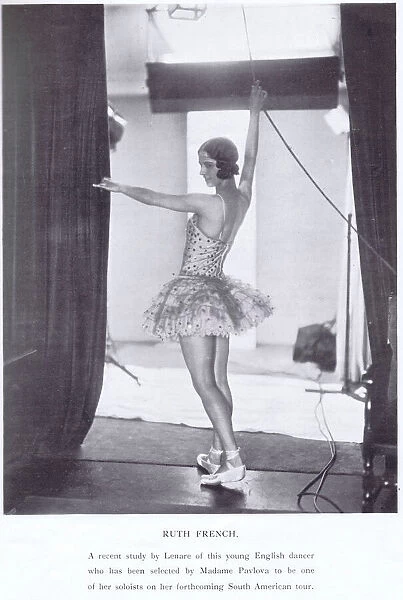 Portrait of the dancer Ruth French, 1928