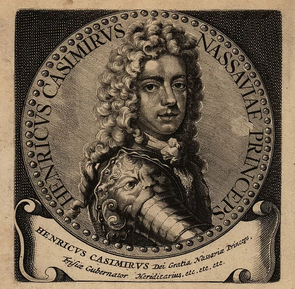 Portrait of Henry Casimir II of Nassau-Dietz (1657-1696)