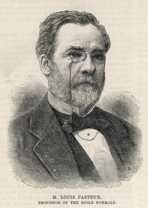 Framed Print : Print of Louis Pasteur in Portrait Framed Print : Print of Louis Pasteur in Portrait