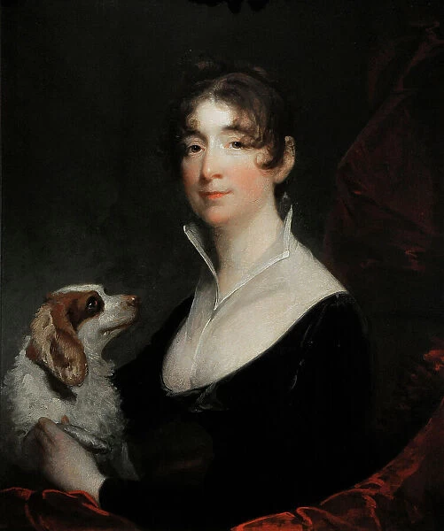 Portrait of the Wife of Anthony Merry by Gilbert Stuart
