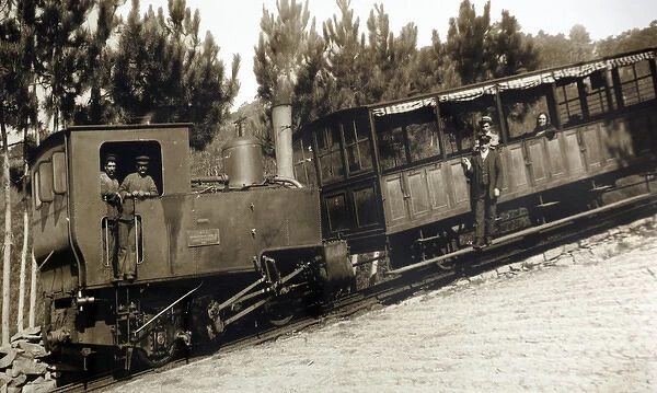 Portugal, Madeira - Antique mountain train