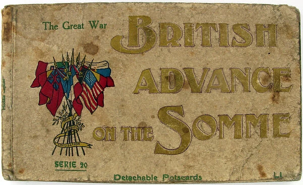 Postcards - The Great War - British Advance on the Somme
