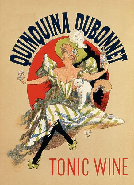 Poster advertising Quinquina Dubonnet