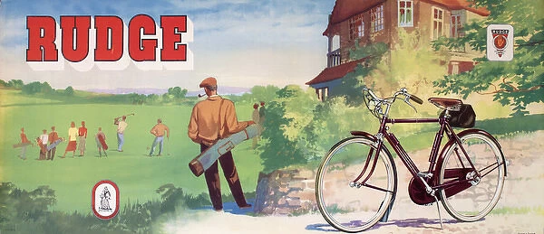 Poster, Rudge bicycles