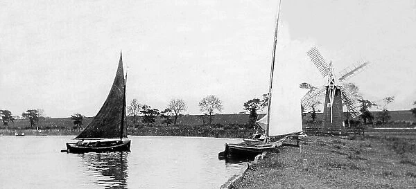 Potter Heigham Windmill, Norfolk, early 1900s