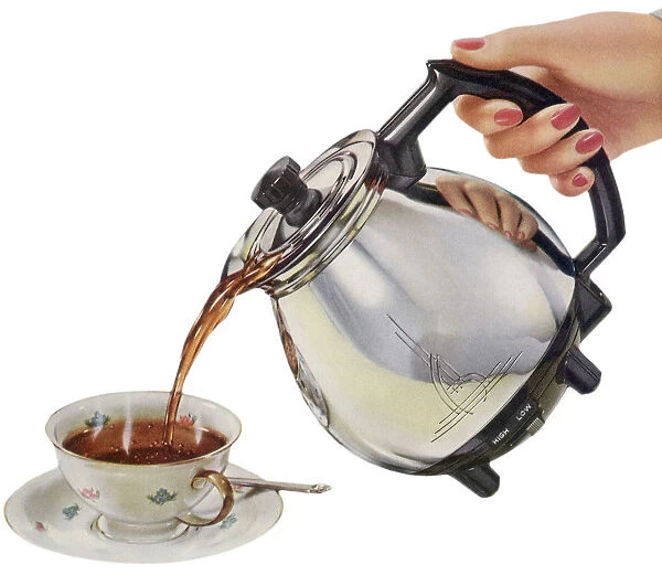 Pouring Cup of Coffee Date: 1950