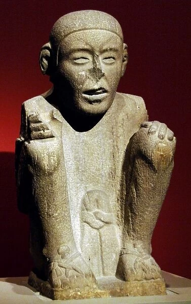 Pre-Columbian art. Aztec. Standard Bearer. 15thearly 16th c