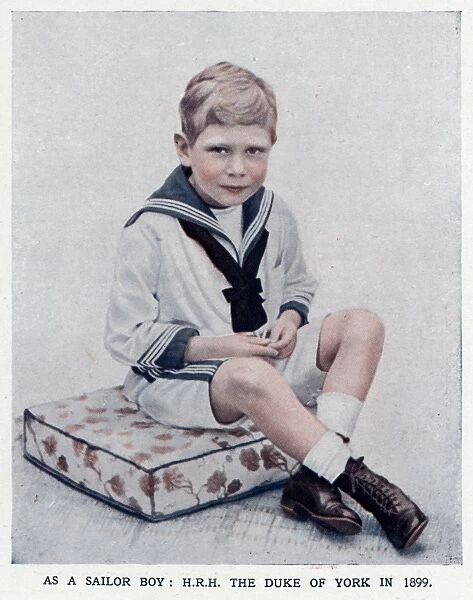 Prince Albert in sailors suit
