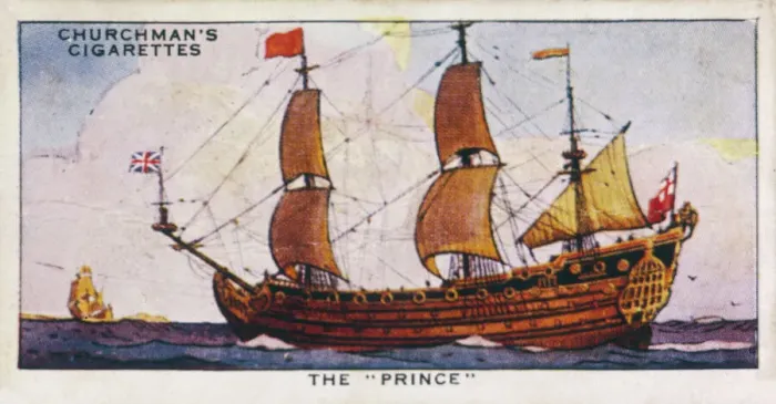 Framed Print : Print of Prince Sailing Ship Framed Print : Print of Prince Sailing Ship