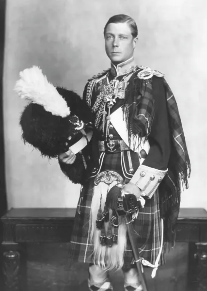 The Prince of Wales in Seaforth Highlanders Uniform Art