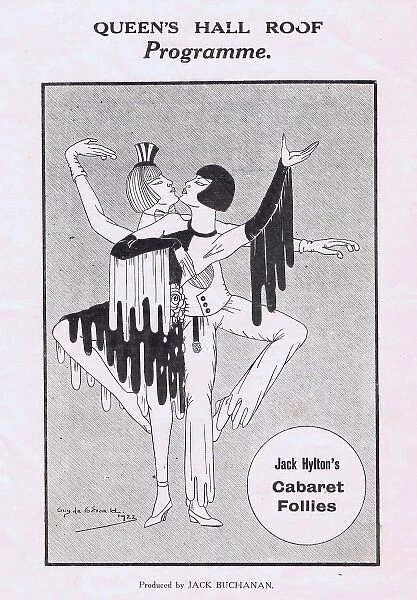 Programme cover for Cabaret Follies