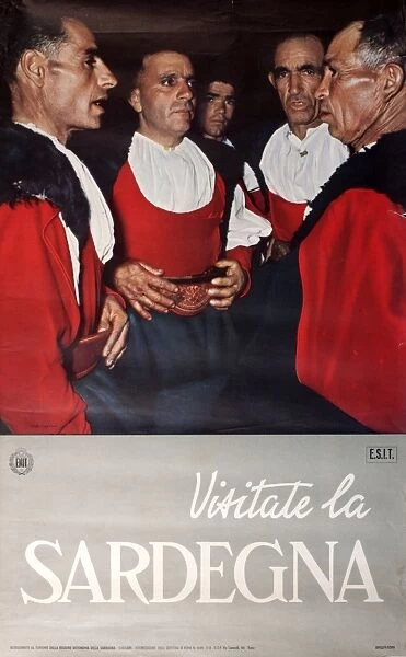 Promotional poster for Sardinia - Singing group