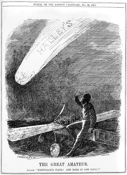 Punch comment on Halleys Comet - 1910