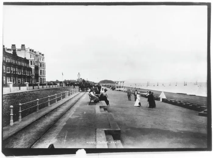 Framed Print : Pwllheli Print - Llyn Peninsula, Gwynedd 1893 Framed Print : Pwllheli Print - Llyn Peninsula, Gwynedd 1893