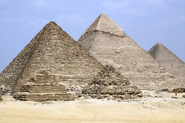 Pyramids of Giza in Cairo, Egypt