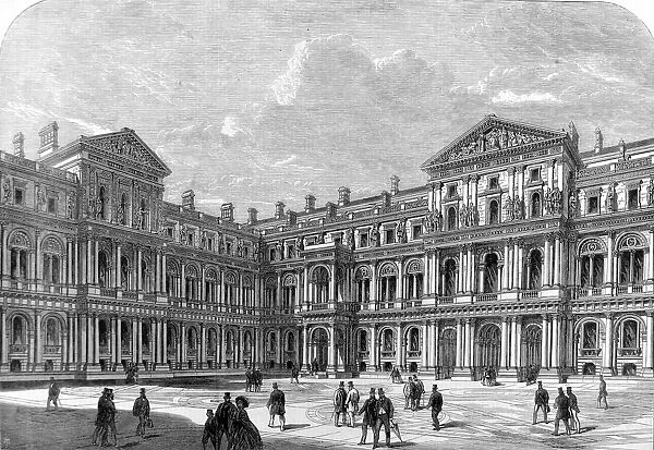 The Quadrangle of the Foreign and India Offices, London, 186