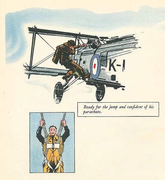 R. A. F. Parachutist, WW2