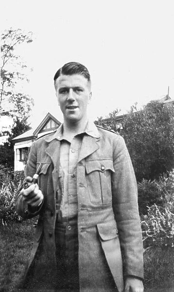 R E Herring, MC, British soldier, WW1