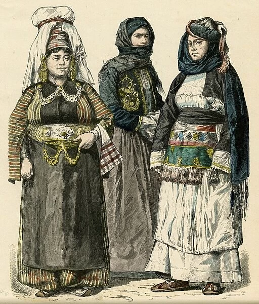 Racial  /  Greek Women 19C