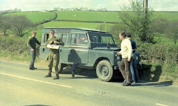 RAF Halton Ten Tors expedition 1977 - LWB Land Rover