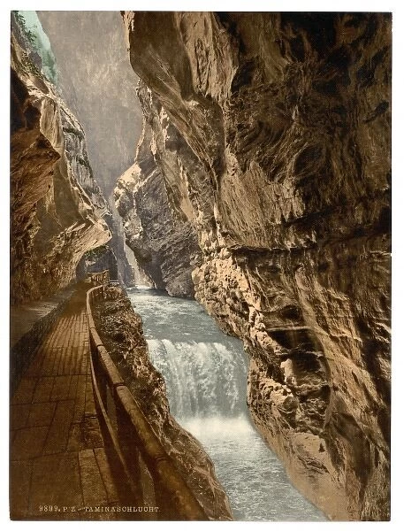 Ragatz, Gorge of the Tamina, St. Gall, Switzerland