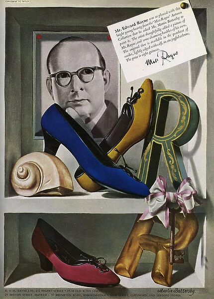 Rayne shoes advertisement, 1964