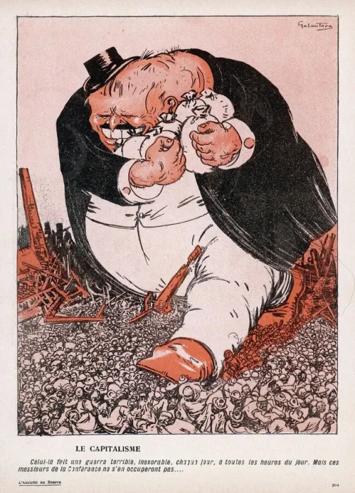 Framed Print : The Real Enemy Print, 1917 Framed Print : The Real Enemy Print, 1917