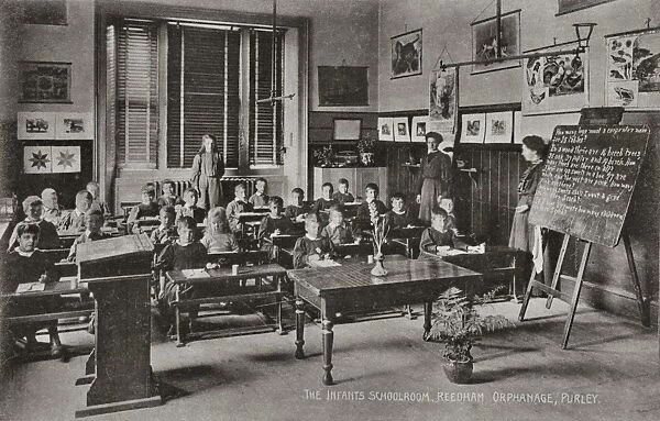 The Reedham Orphanage, Purley, Surrey - Classroom