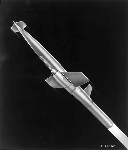 Research model of a guided missile
