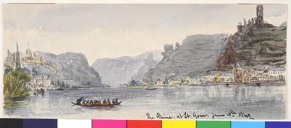 The Rhine at St. Goar