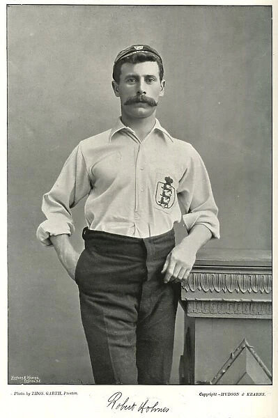 Robert Holmes, Preston North End and England player