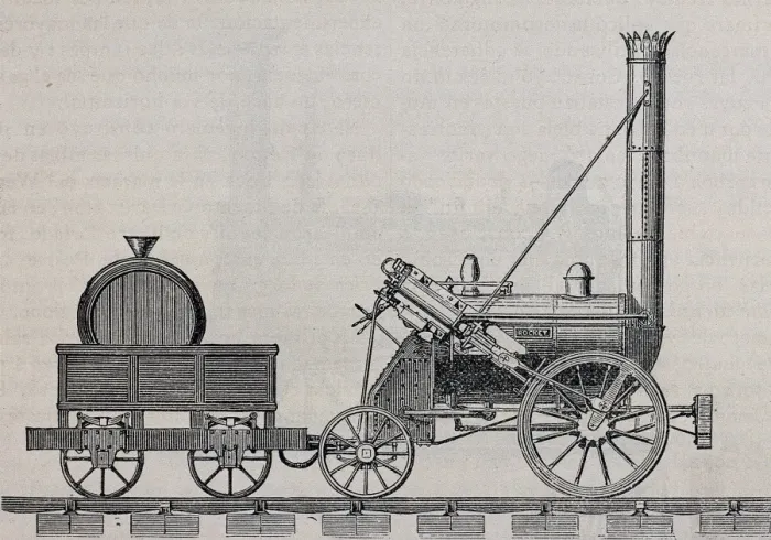 Framed Print : Rocket Steam Engine Print, Stephenson's Design Framed Print : Rocket Steam Engine Print, Stephenson's Design