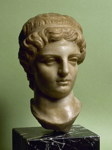 Roman art. Calahorras lady. Bust. 2nd century. From La