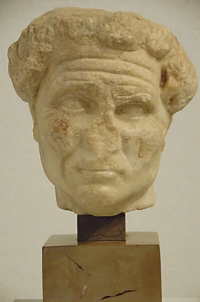 Roman Art. Spain. Male bust. 1st century A. C